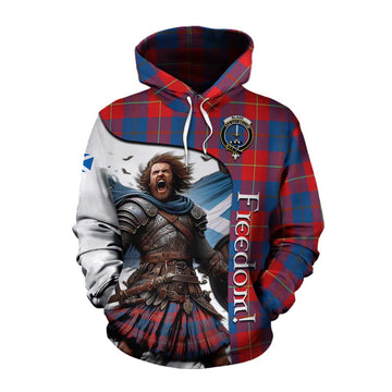 Blane Crest Tartan Cotton Hoodie Inspired by the Freedom of Scottish Warrior Pullover Hoodie XS - Tartan Vibes Clothing
