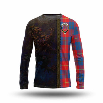 Blane Tartan Family Crest Long Sleeve T-Shirt Alba Gu Brath Be Brave Lion Ancient Style Unisex - Tartan Vibes Clothing