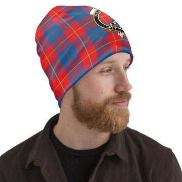 Blane Tartan Beanies Hat with Family Crest One Size 10.5*10.2 inches - Tartan Vibes Clothing