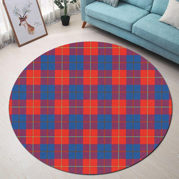 Blane Tartan Round Rug - Tartan Vibes Clothing