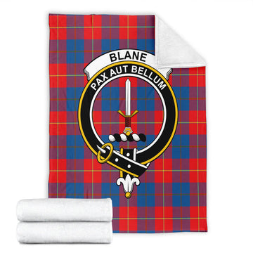 Blane Tartan Blanket with Family Crest - Tartan Vibes Clothing