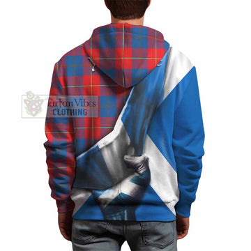 Blane Tartan Hoodie with Family Crest Scotland Patriotic Style - Tartan Vibes Clothing