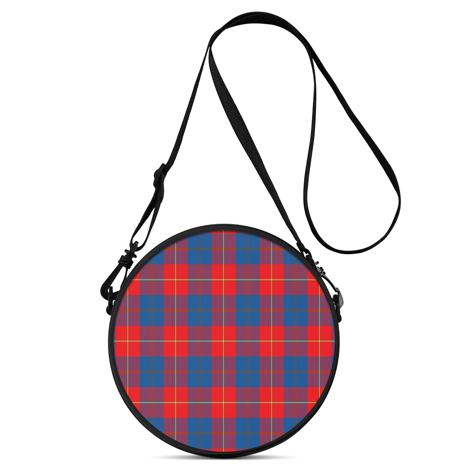 Blane Tartan Round Satchel Bags - Tartan Vibes Clothing