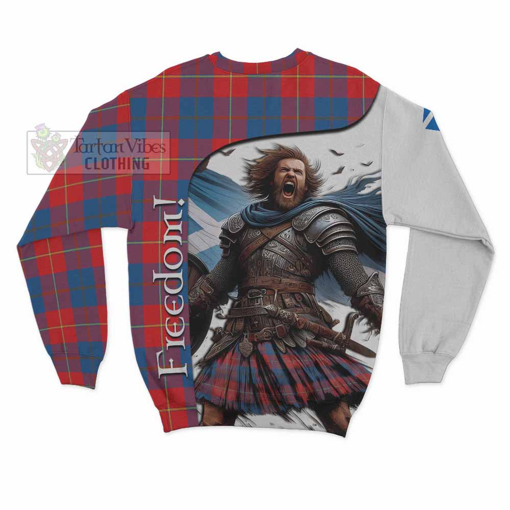 Blane Crest Tartan Sweatshirt Inspired by the Freedom of Scottish Warrior - Tartan Vibes Clothing