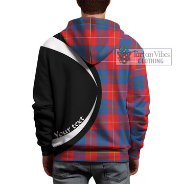 Blane Tartan Hoodie with Family Crest Circle Style - Tartan Vibes Clothing