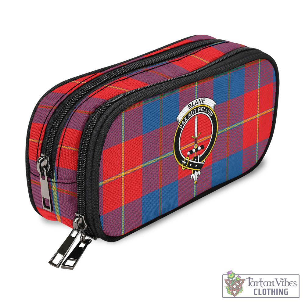 Blane Tartan Pen and Pencil Case with Family Crest - Tartan Vibes Clothing
