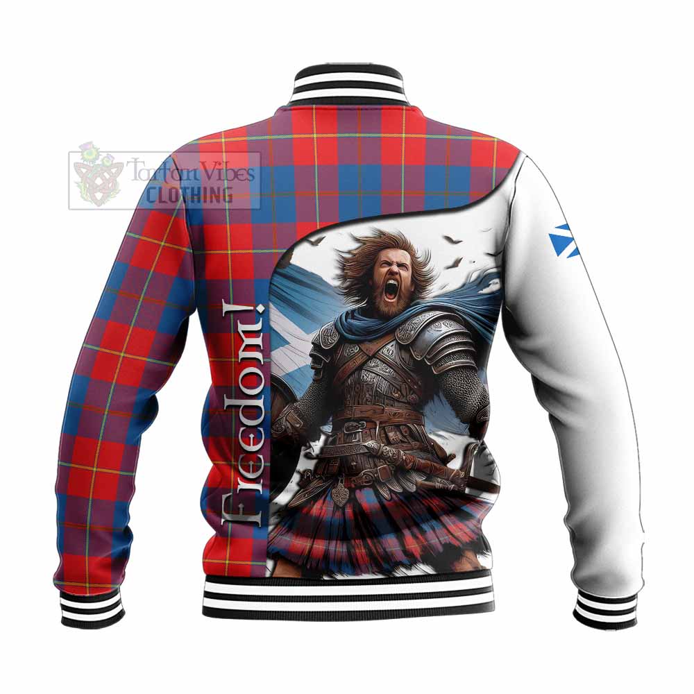Blane Crest Tartan Baseball Jacket Inspired by the Freedom of Scottish Warrior - Tartan Vibes Clothing