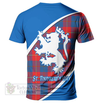 Blane Family Crest Tartan T-Shirt Celebrate Saint Andrew's Day in Style - Tartan Vibes Clothing
