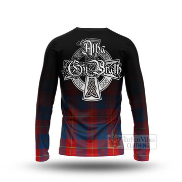Blane Tartan Long Sleeve T-Shirt Featuring Alba Gu Brath Family Crest Celtic Inspired - Tartan Vibes Clothing
