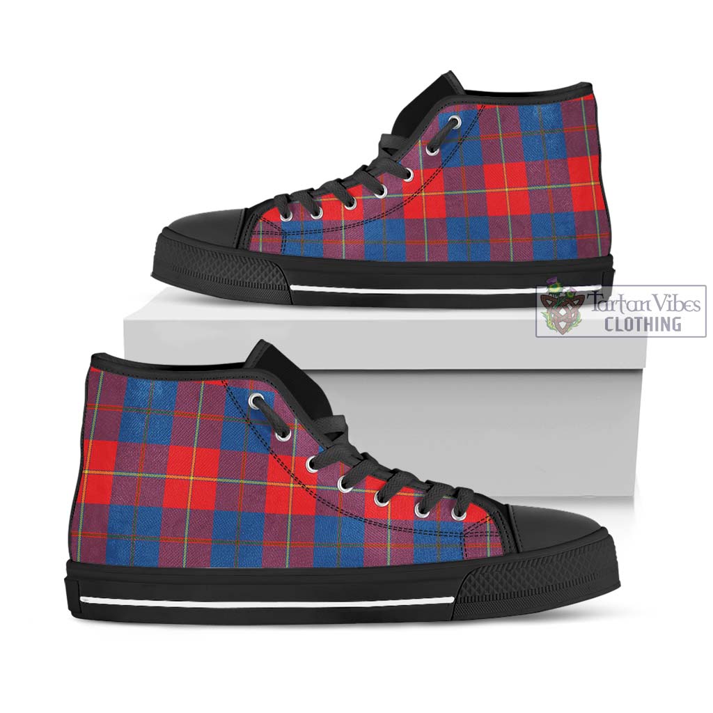 Blane Tartan High Top Shoes - Tartan Vibes Clothing