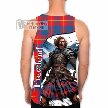 Blane Crest Tartan Men's Tank Top Inspired by the Freedom of Scottish Warrior - Tartan Vibes Clothing