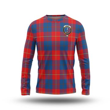 Blane Tartan Long Sleeve T-Shirt with Family Crest - Tartan Vibes Clothing