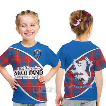 Blane Family Crest Tartan Kid T-Shirt Celebrate Saint Andrew's Day in Style - Tartan Vibes Clothing