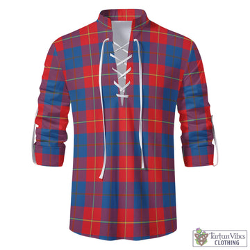 Blane Tartan Men's Scottish Traditional Jacobite Ghillie Kilt Shirt - Tartan Vibes Clothing