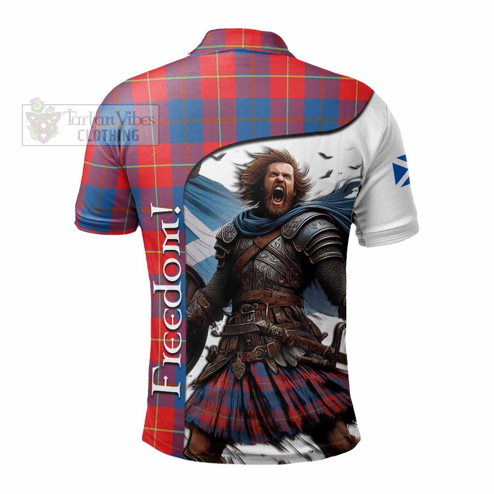 Blane Crest Tartan Polo Shirt Inspired by the Freedom of Scottish Warrior - Tartan Vibes Clothing