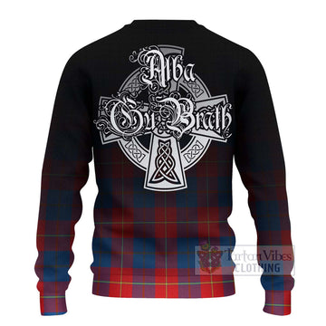 Blane Tartan Ugly Sweater Featuring Alba Gu Brath Family Crest Celtic Inspired - Tartan Vibes Clothing