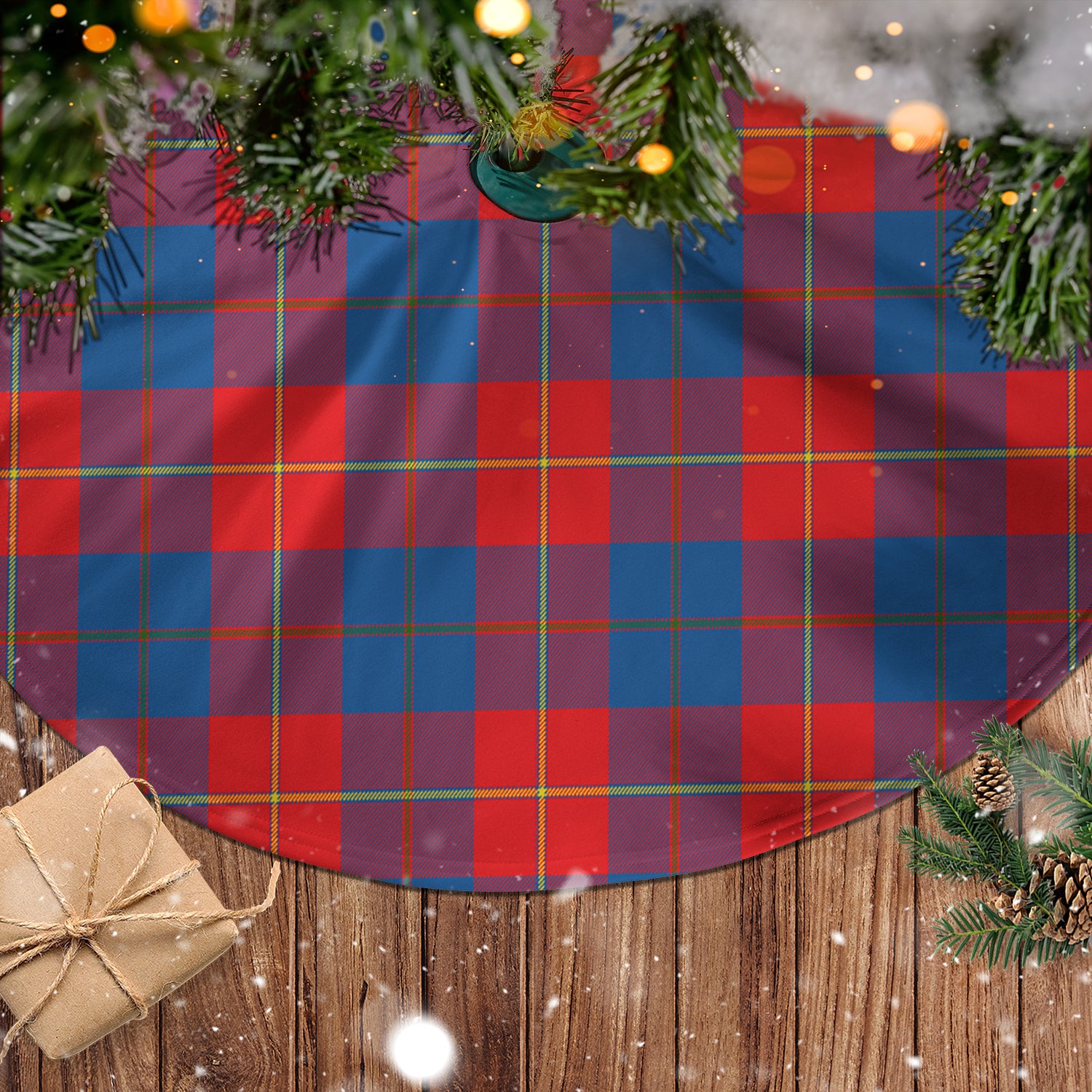 Blane Tartan Christmas Tree Skirt - Tartanvibesclothing