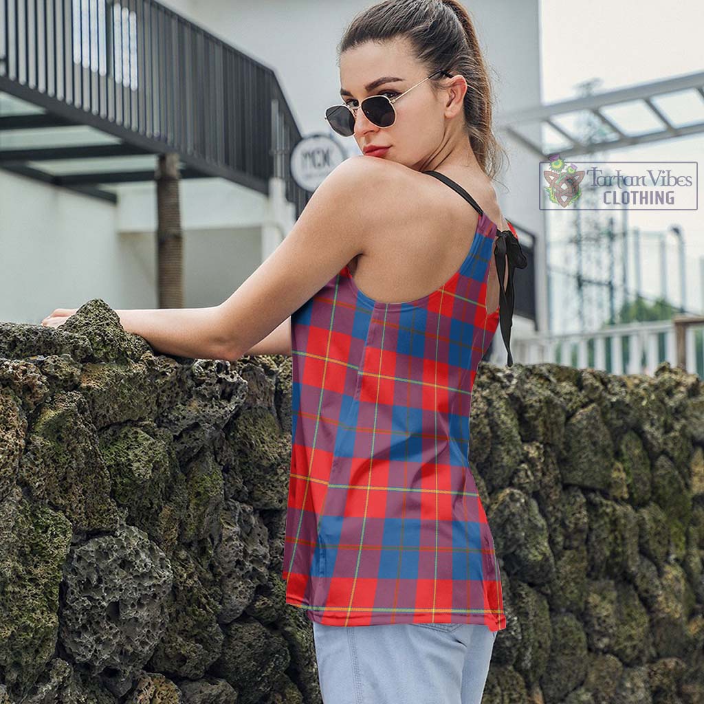 Blane Tartan Loose Halter Neck Camisole - Tartan Vibes Clothing