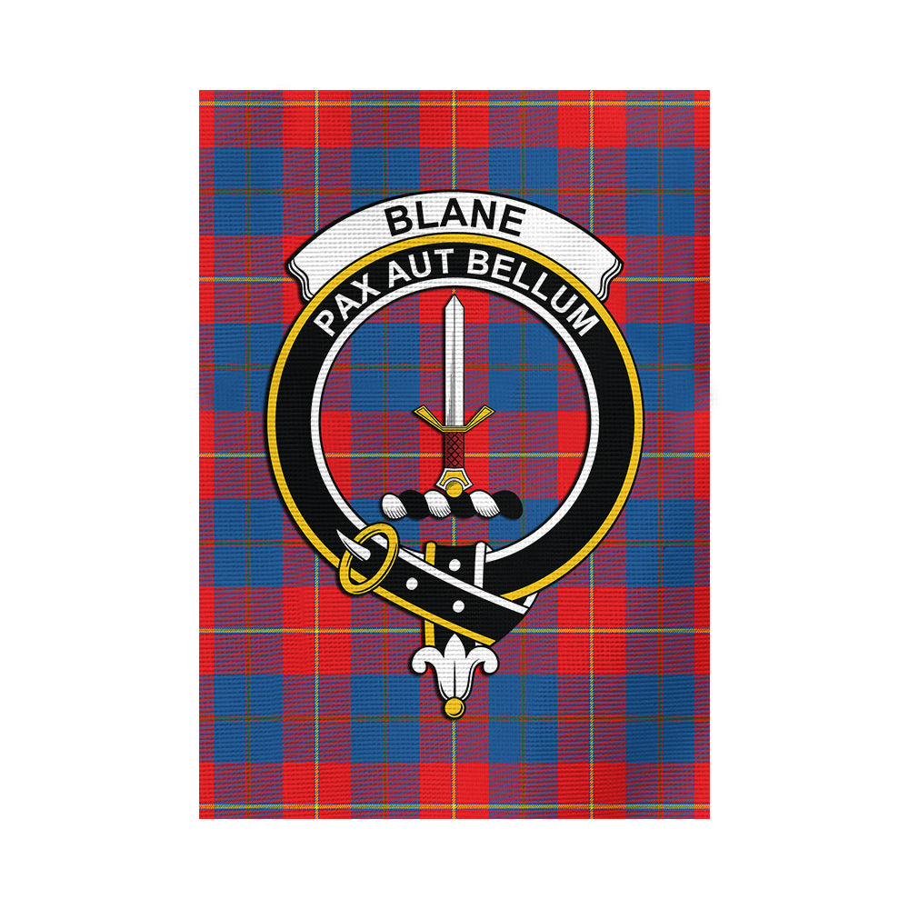 Blane Tartan Flag with Family Crest - Tartan Vibes Clothing