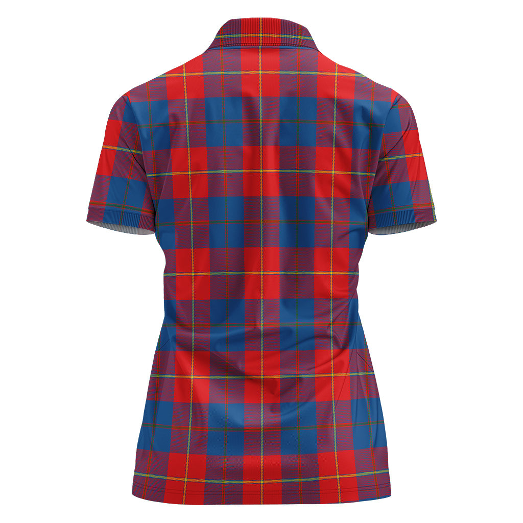 Blane Tartan Polo Shirt For Women - Tartanvibesclothing