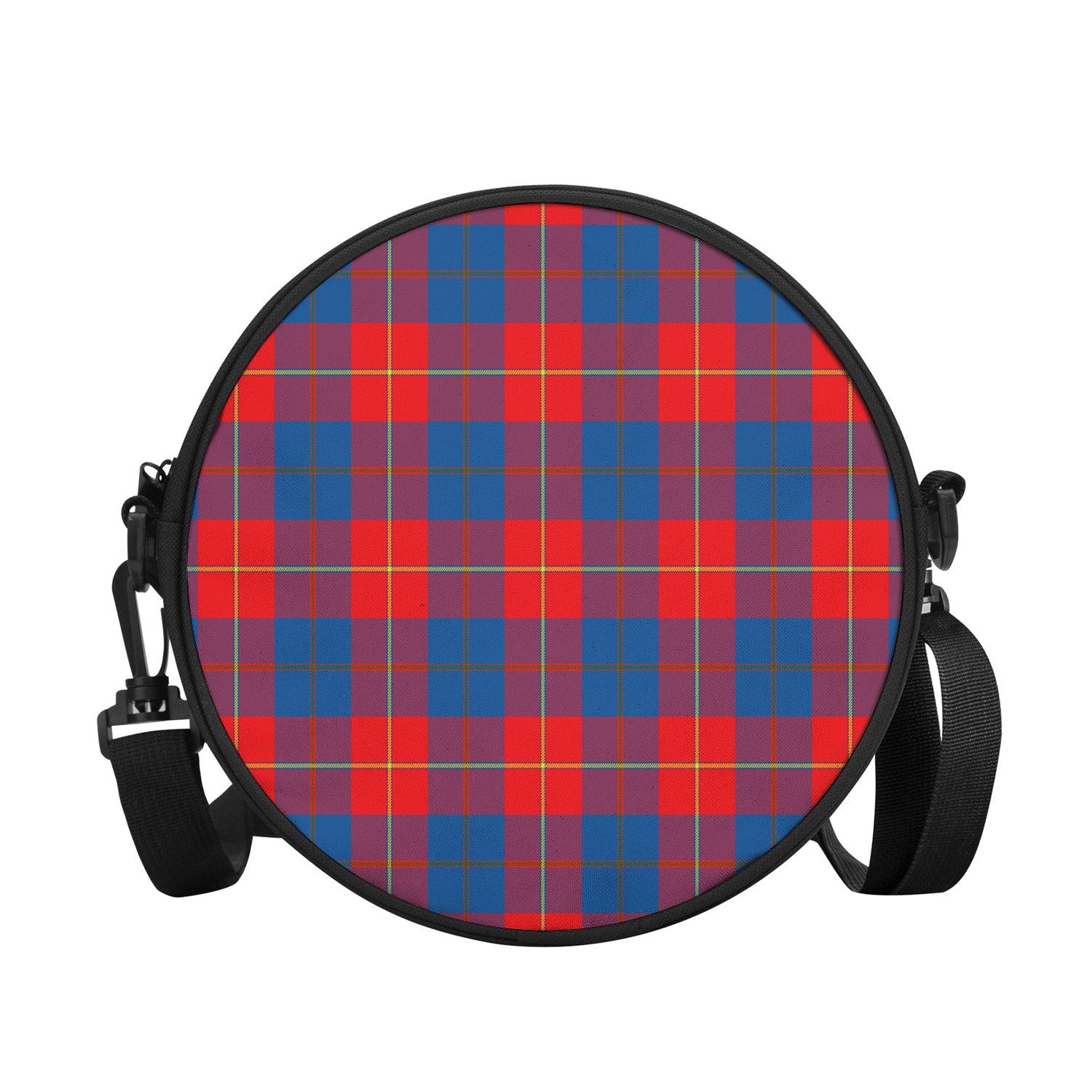 Blane Tartan Round Satchel Bags - Tartan Vibes Clothing