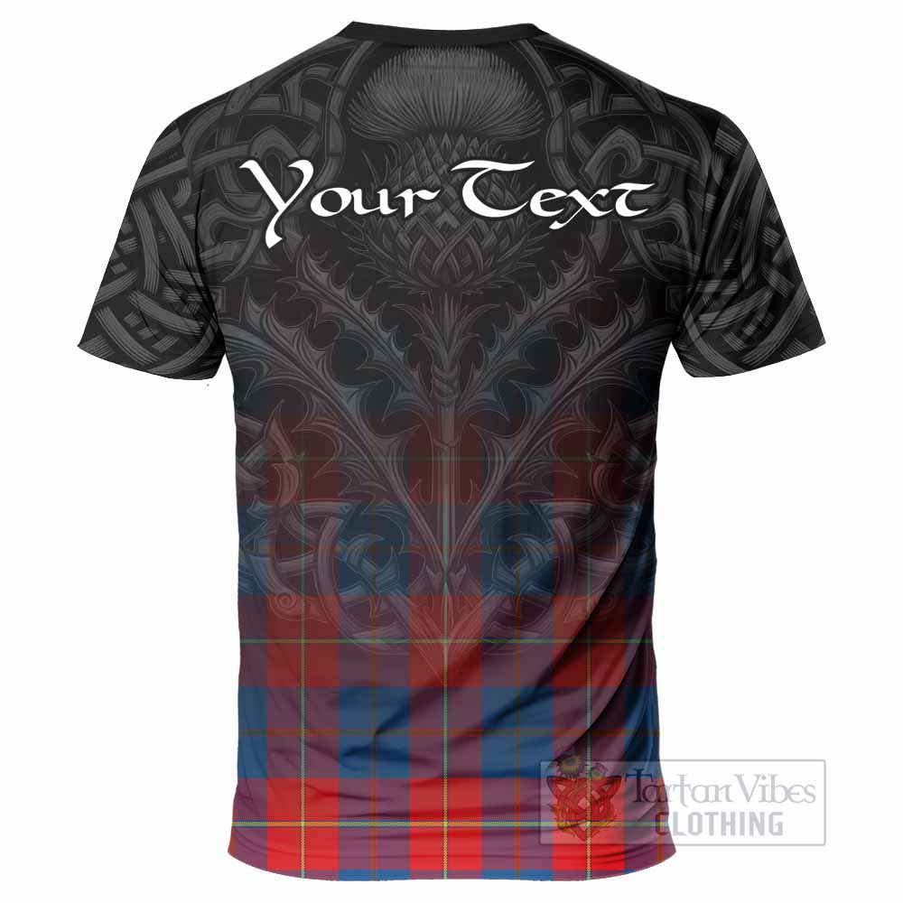 Blane Tartan T-Shirt with Family Crest Celtic Thistle Vibes - Tartan Vibes Clothing