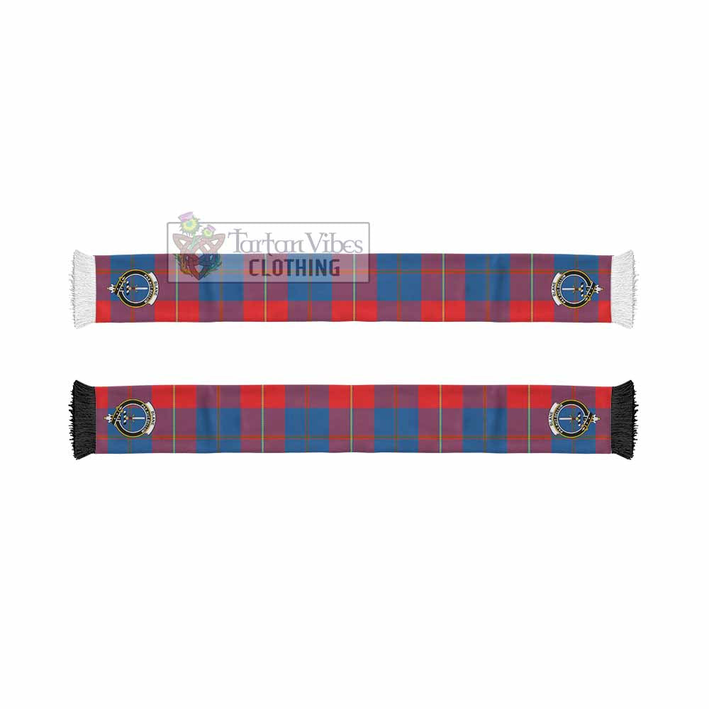Blane Tartan Ruffneck Scarf with Family Crest - Tartan Vibes Clothing