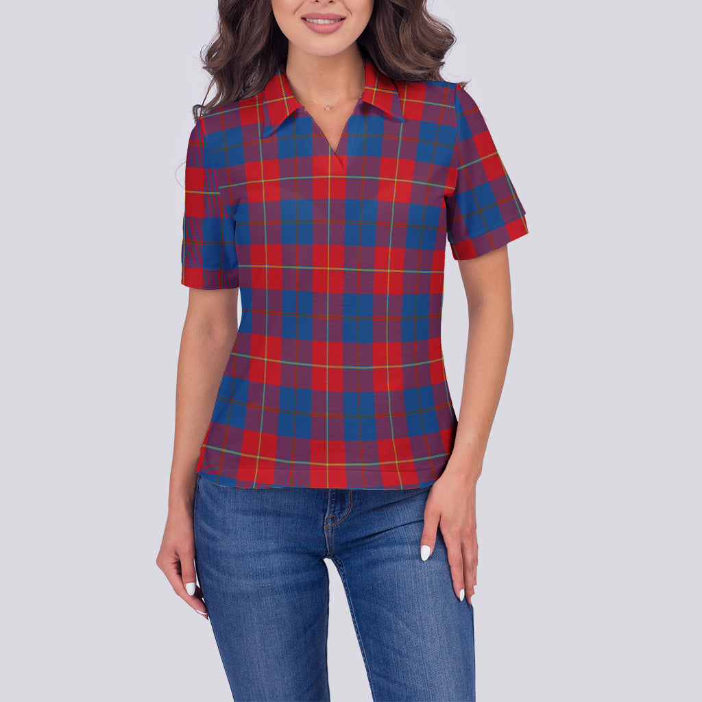 Blane Tartan Polo Shirt For Women - Tartan Vibes Clothing