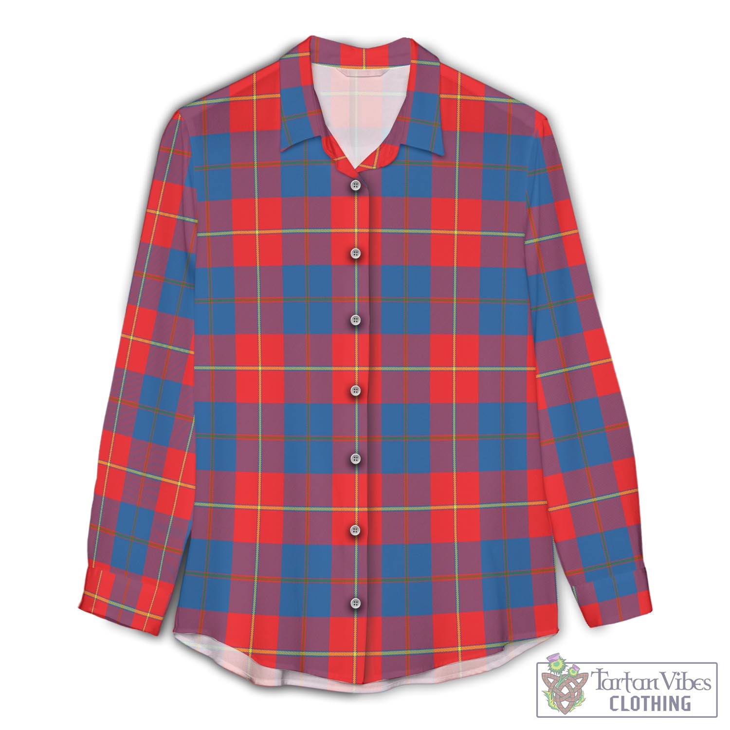 Blane Tartan Women's Casual Shirt - Tartan Vibes Clothing
