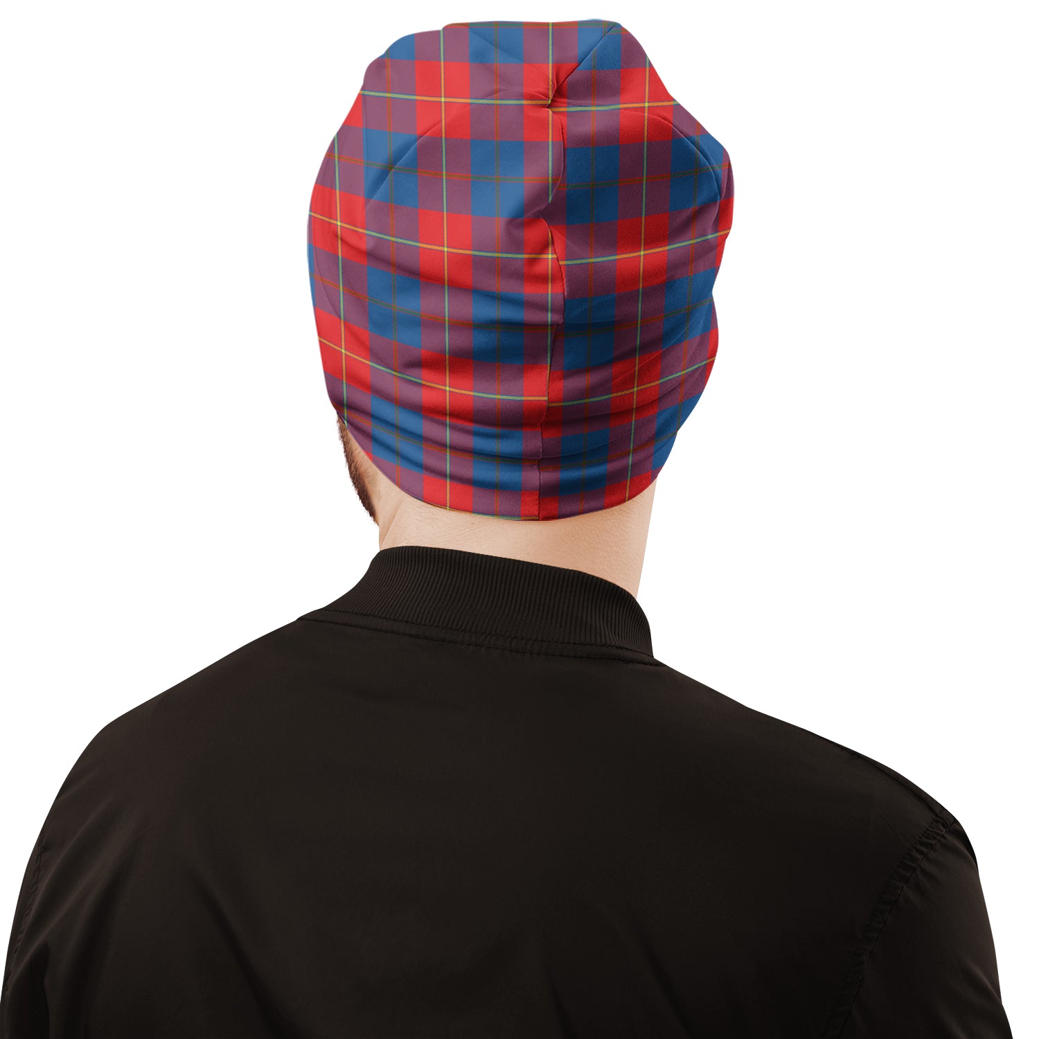 Blane Tartan Beanies Hat with Family Crest - Tartan Vibes Clothing