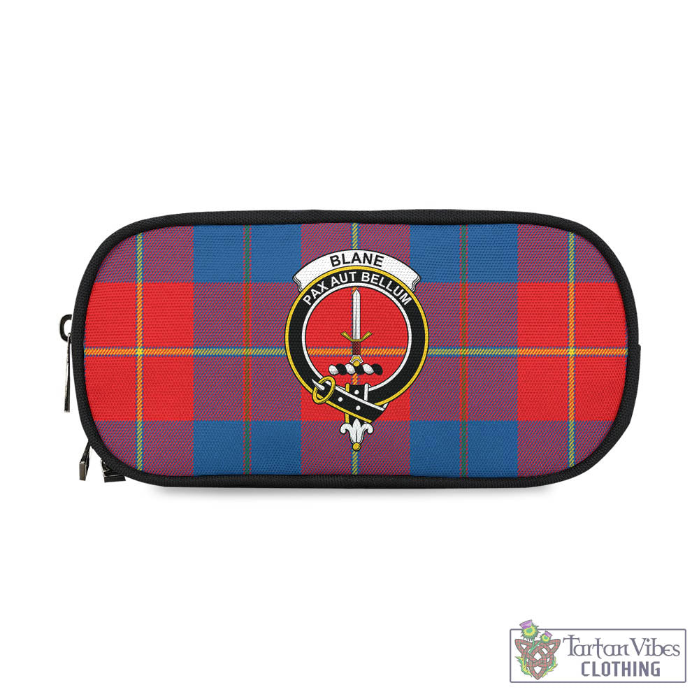 Blane Tartan Pen and Pencil Case with Family Crest - Tartan Vibes Clothing