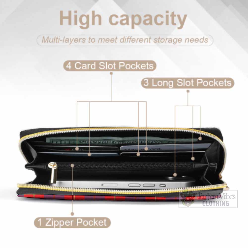 Tartan Vibes Clothing Blane Tartan Women's Leather Wallet with Family Crest