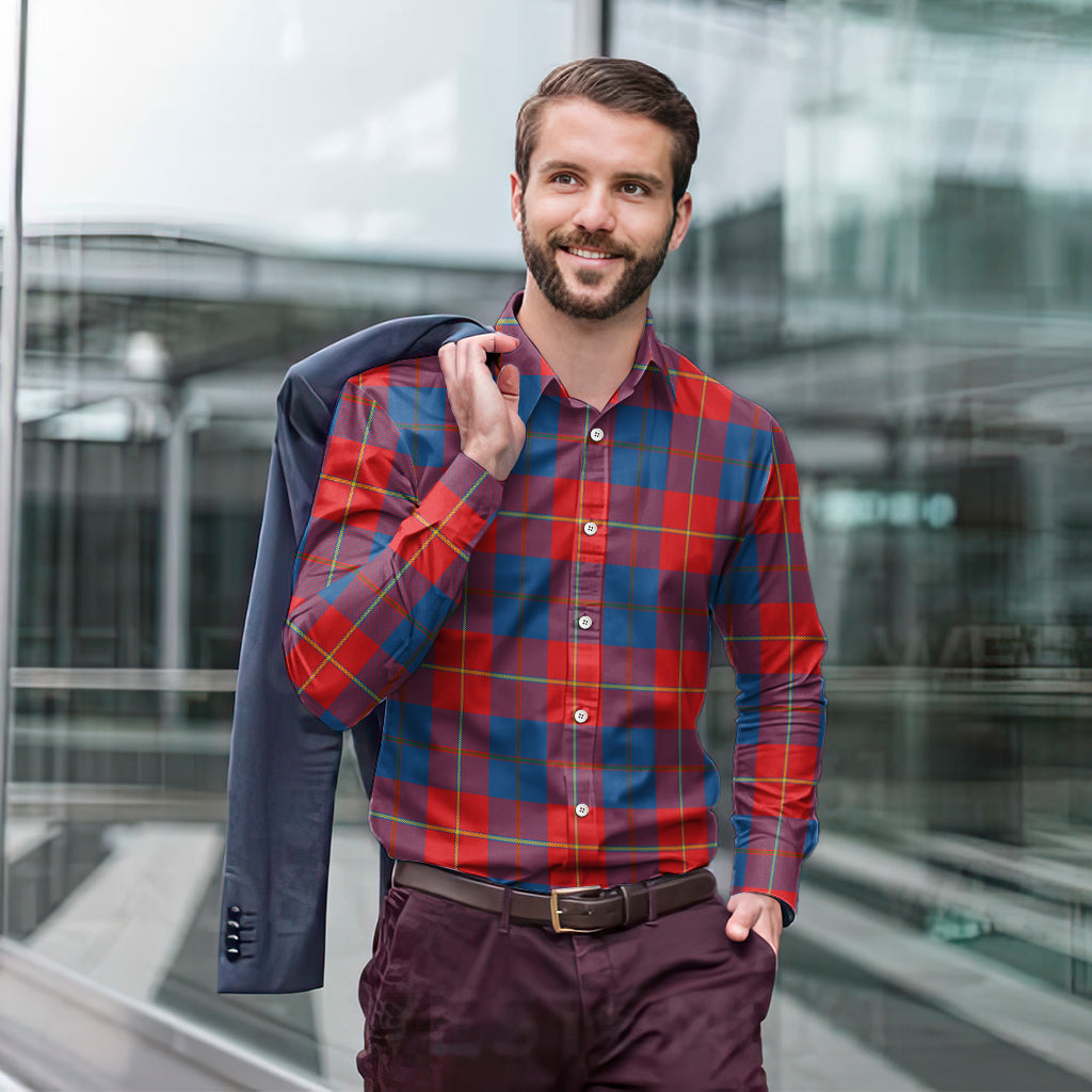 Blane Tartan Long Sleeve Button Up Shirt - Tartan Vibes Clothing