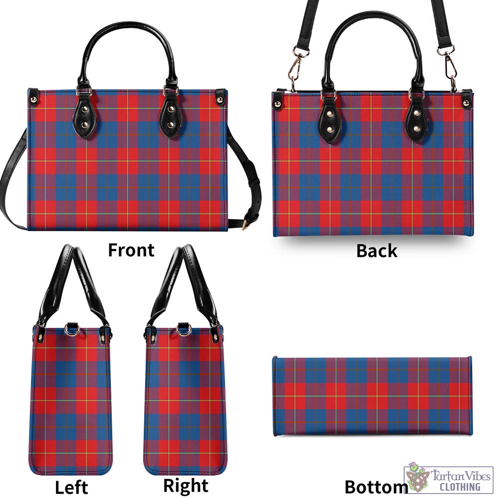 Blane Tartan Luxury Leather Handbags - Tartan Vibes Clothing