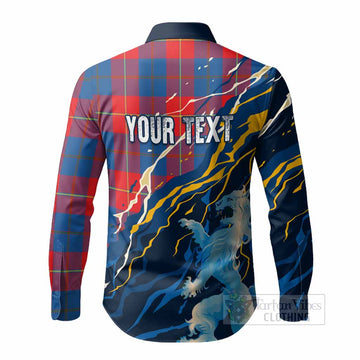 Blane Scotland Tartan Long Sleeve Button Shirts WC2026 Football - We'll Be Coming