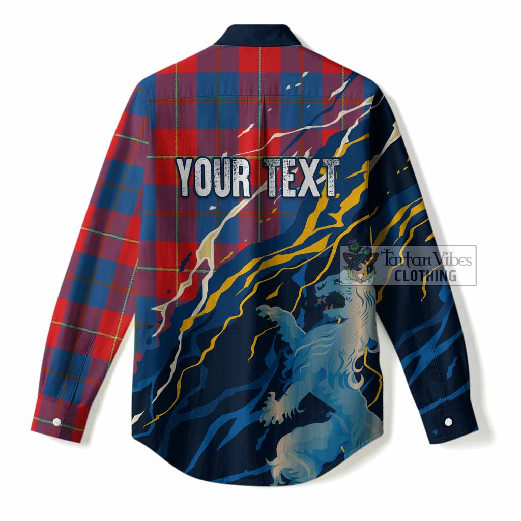 Blane Scotland Tartan Women Casual Shirt WC2026 Football - We'll Be Coming