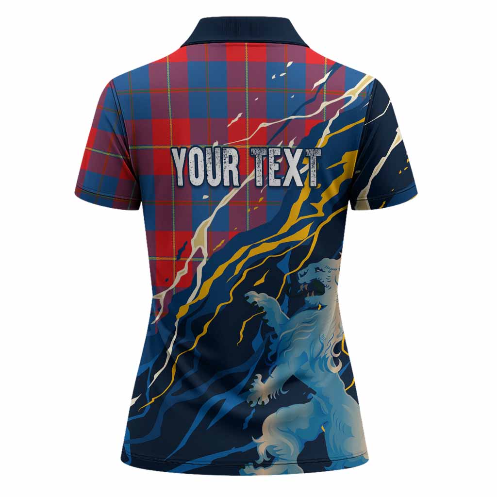 Blane Scotland Tartan Women Polo Shirt WC2026 Football - We'll Be Coming