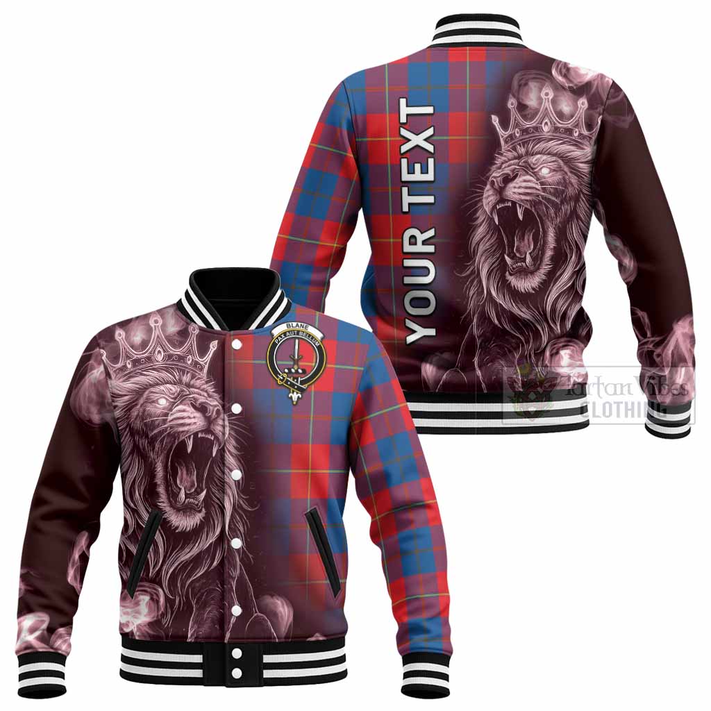 Blane Tartan Baseball Jacket Roaring Lion Heritage