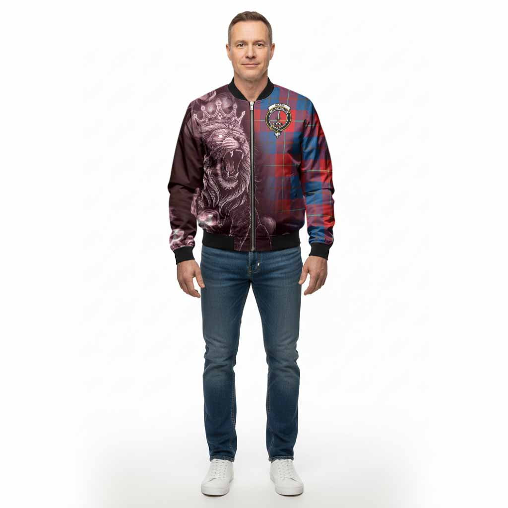 Blane Tartan Bomber Jacket Roaring Lion Heritage