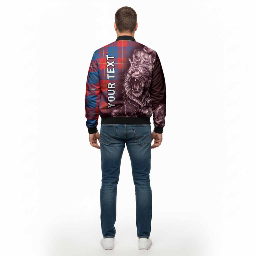 Blane Tartan Bomber Jacket Roaring Lion Heritage