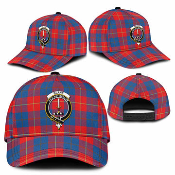 Blane Tartan Classic Cap with Family Crest