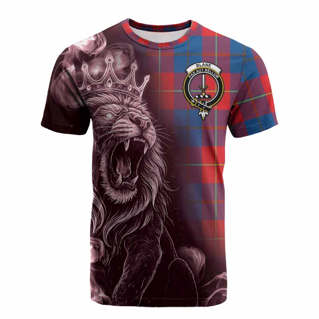 Blane Tartan Cotton T-shirt Roaring Lion Heritage
