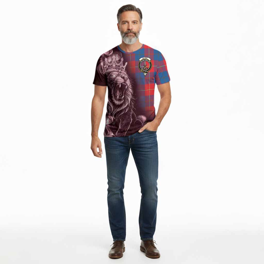 Blane Tartan Cotton T-shirt Roaring Lion Heritage