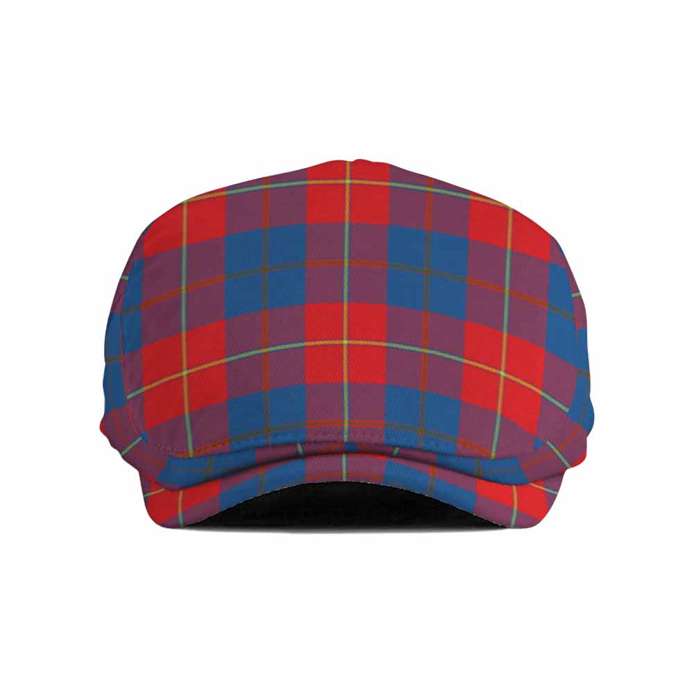 Blane Tartan Jeff Cap, Tartan Flat Cap