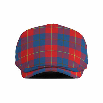 Blane Tartan Jeff Cap, Tartan Flat Cap