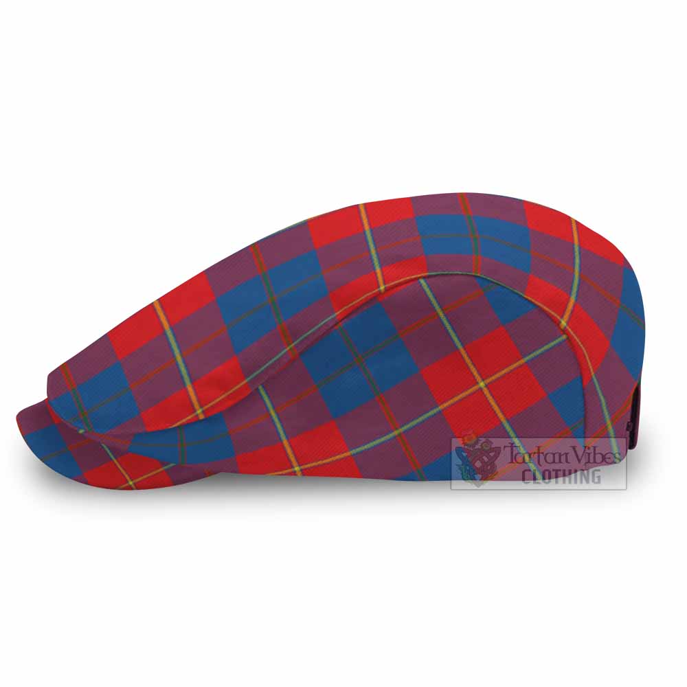 Blane Tartan Jeff Cap, Tartan Flat Cap