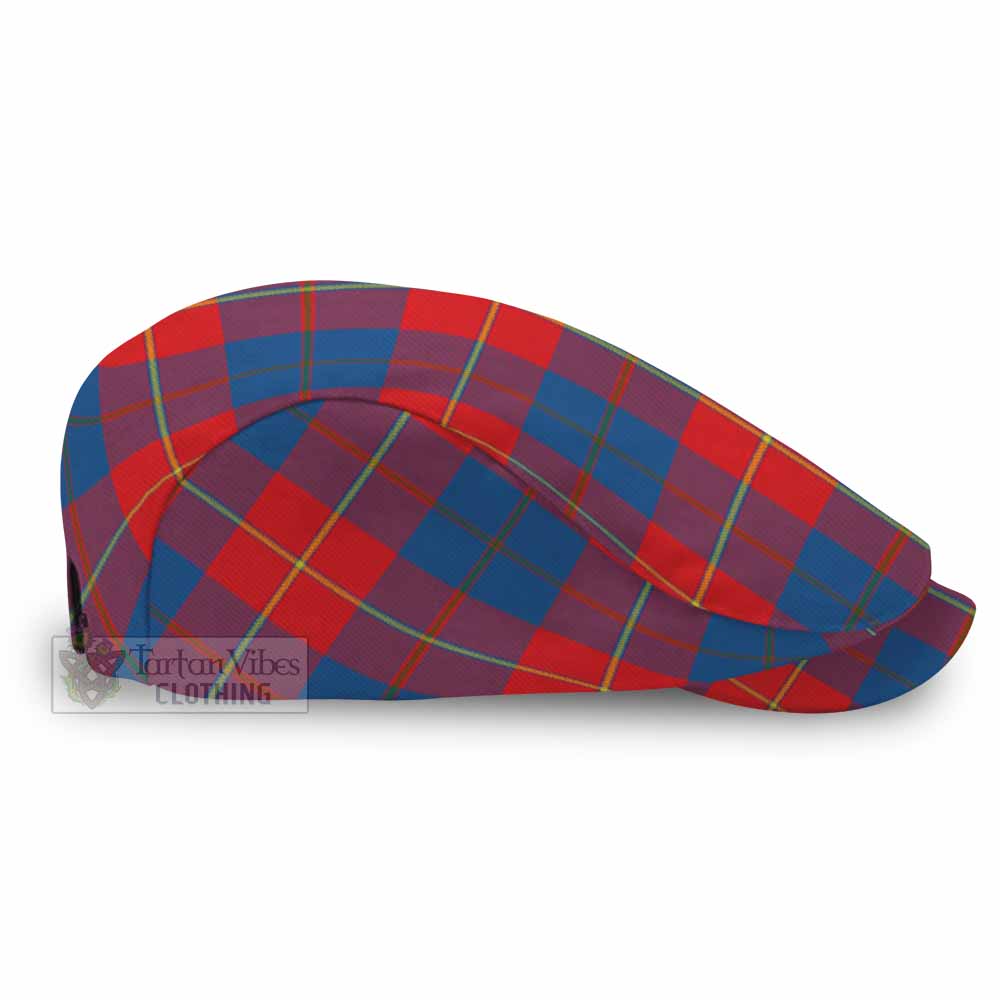 Blane Tartan Jeff Cap, Tartan Flat Cap