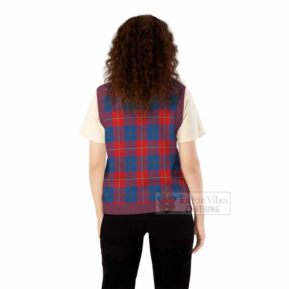 Blane Tartan Knitted V-Neck Vest - Tartan Vibes Clothing