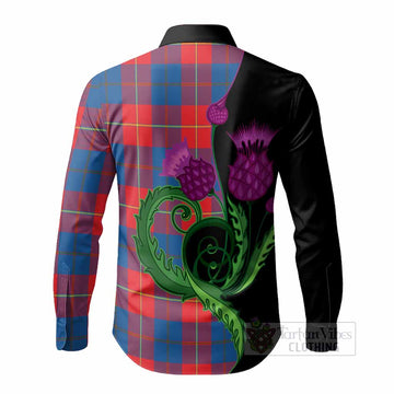 Blane Tartan Long Sleeve Button Shirts Traditional Scottish Thistle