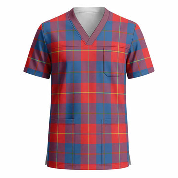 Blane Tartan Scrub Top - Tartan Vibes Clothing
